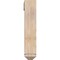 Ekena Millwork Funston Arts and Crafts Smooth Bracket w/ Offset Brace, Douglas Fir, 5 1/2"W x 24"D x 28"H BKT0604X24X28FST03SDF - alternate 2